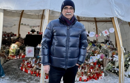 Gemeinsam mit anderen koordiniert Rot. Yves Duc, Präsident des RC Crans-Montana, die rotarische Hilfe